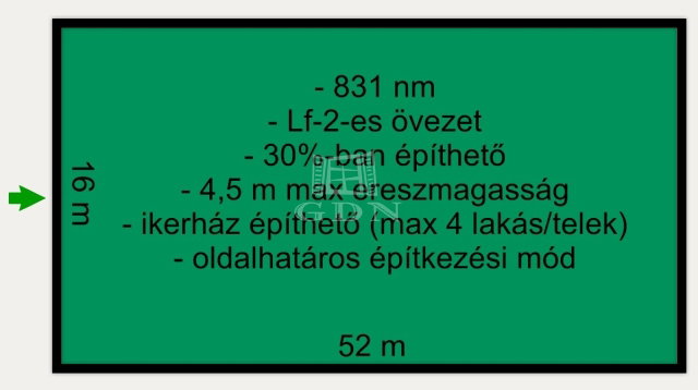 Eladó telek, Turán 25 M Ft / költözzbe.hu