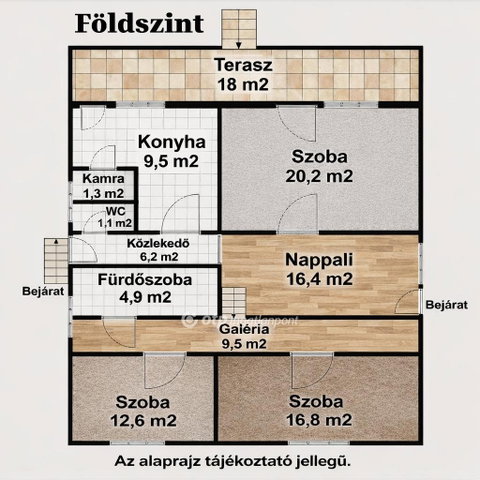 Eladó téglalakás, Győrött 99.9 M Ft, 4 szobás
