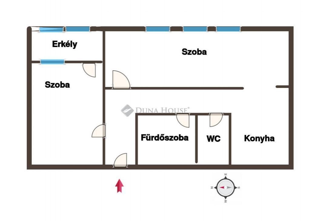 Panellakás · 2 hálószoba · 49 m² · 31.900.000 Ft