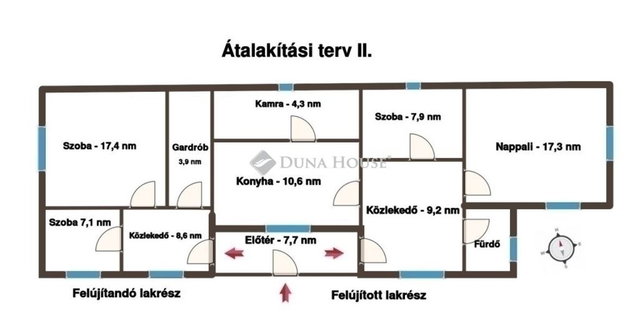 Eladó családi ház, Budapesten, XVIII. kerületben 89.5 M Ft