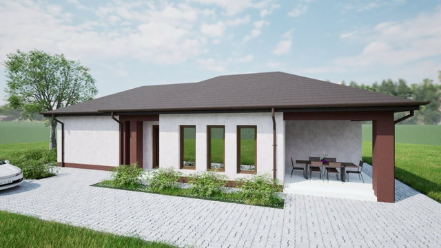 Eladó családi ház, Nyírpazonyon 95 M Ft, 3 szobás