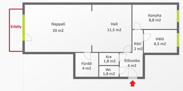 Eladó téglalakás, Budapesten, XIII. kerületben 149.9 M Ft