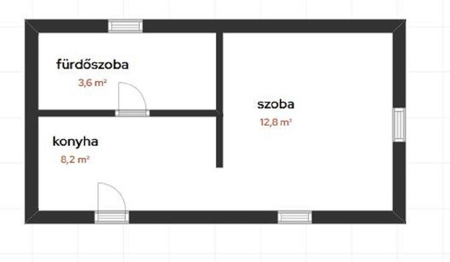 Eladó családi ház, Nyáregyházán 17.99 M Ft, 1 szobás
