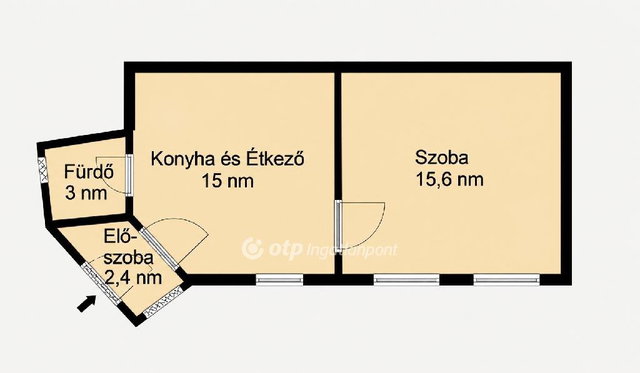 Eladó téglalakás, Budapesten, VIII. kerületben 57.99 M Ft