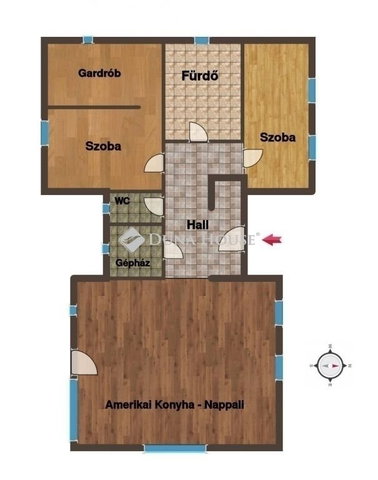 Eladó családi ház, Kecskeméten 84.9 M Ft, 3 szobás