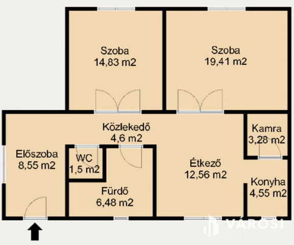 Eladó családi ház, Deszken 59.9 M Ft, 2 szobás