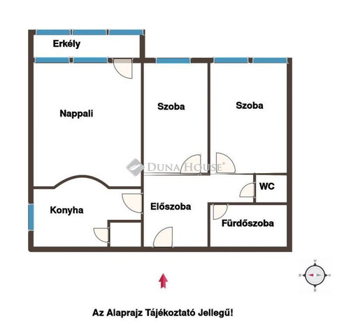 Eladó téglalakás, Sopronban 63.5 M Ft, 3 szobás