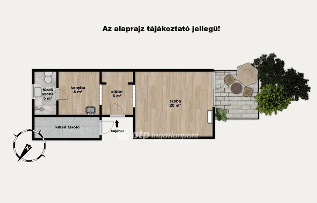 Eladó téglalakás, Budapesten, XIV. kerületben 43.5 M Ft