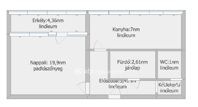 Eladó panellakás, Szekszárdon 26.9 M Ft, 1 szobás
