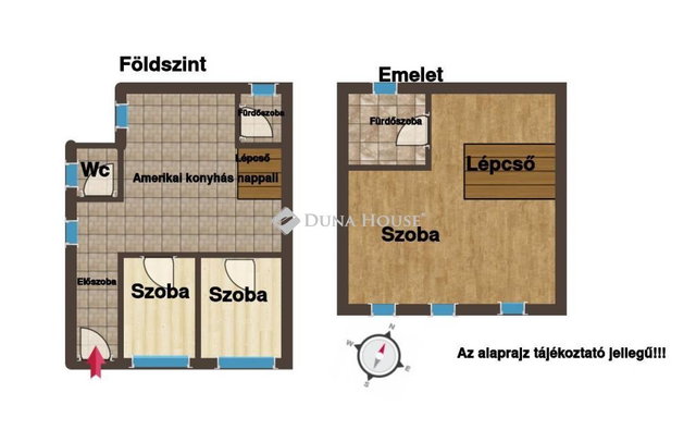 Eladó ikerház, Pakson 115.99 M Ft, 4 szobás