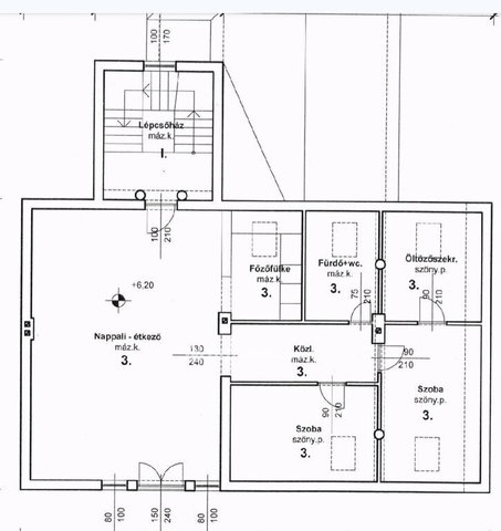 Eladó téglalakás, Encsen 34 M Ft, 2+2 szobás