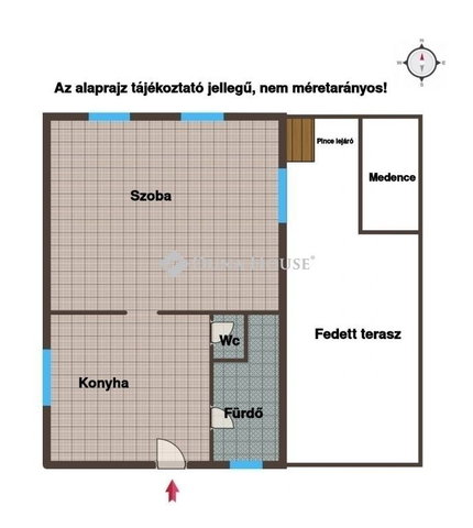 Eladó családi ház, Őrbottyánban 74.9 M Ft, 1 szobás