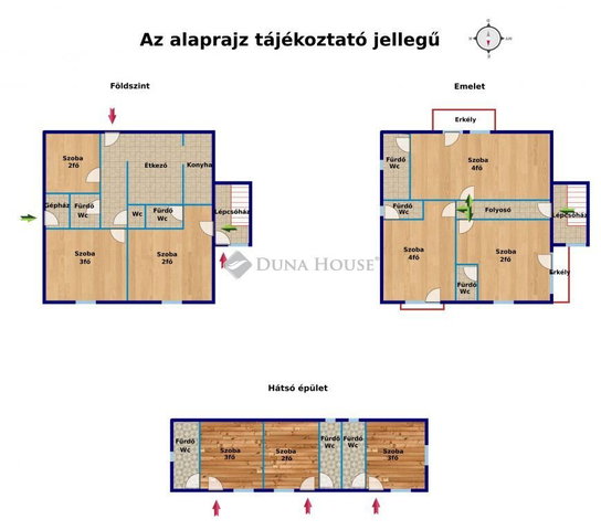 Eladó családi ház, Siófokon 369 M Ft, 10 szobás