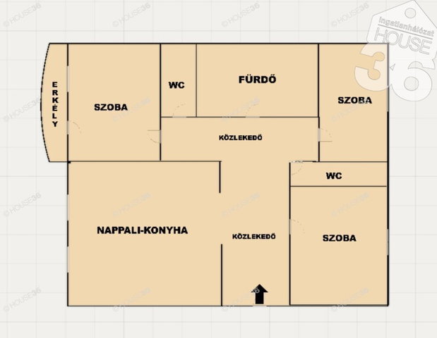 Eladó téglalakás, Kecskeméten 85 M Ft, 4 szobás