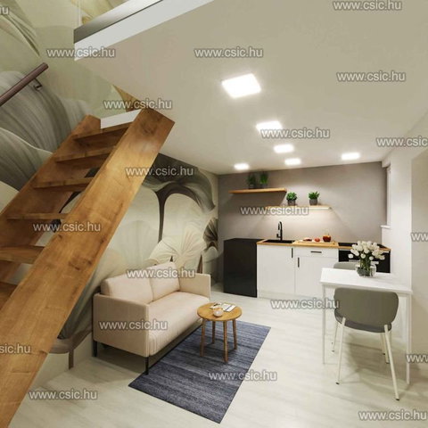 Eladó téglalakás, Budapesten, VI. kerületben 44.3 M Ft, 1 szobás