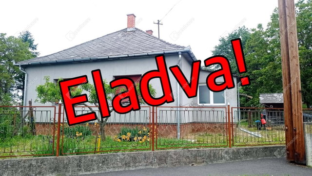 Eladó családi ház, Csonkahegyháton 24.9 M Ft, 2 szobás