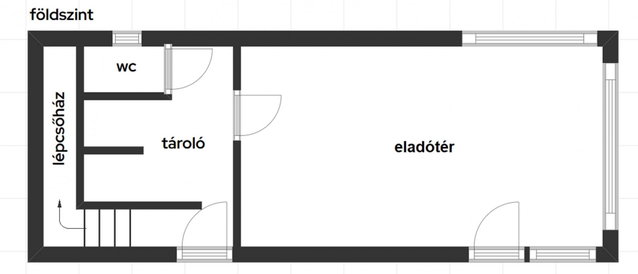 Eladó üzlethelyiség, Szolnokon 42 M Ft / költözzbe.hu