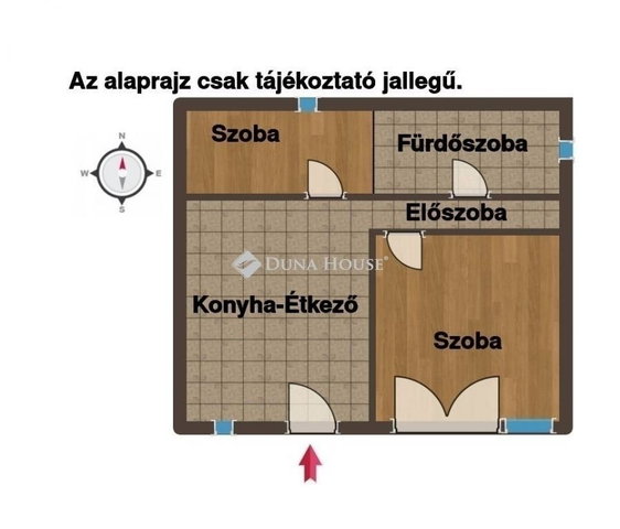 Eladó családi ház, Vácon 44.9 M Ft, 2 szobás