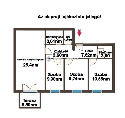 Eladó téglalakás, Pécsváradon 72 M Ft, 4 szobás