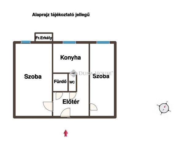 Eladó panellakás, Székesfehérvárott 49 M Ft, 2 szobás