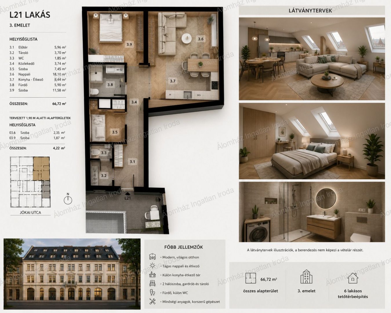 3 bed · 70m² · 140.000.000 ft