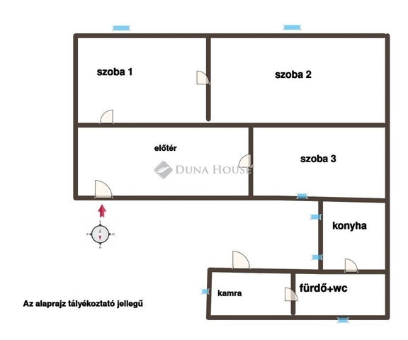 Eladó családi ház, Szegeden 72 M Ft, 3 szobás