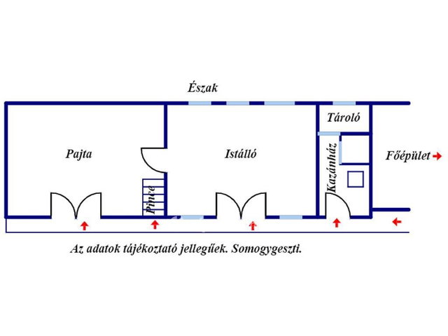 Eladó családi ház, Somogygesztin 38.6 M Ft, 3+1 szobás