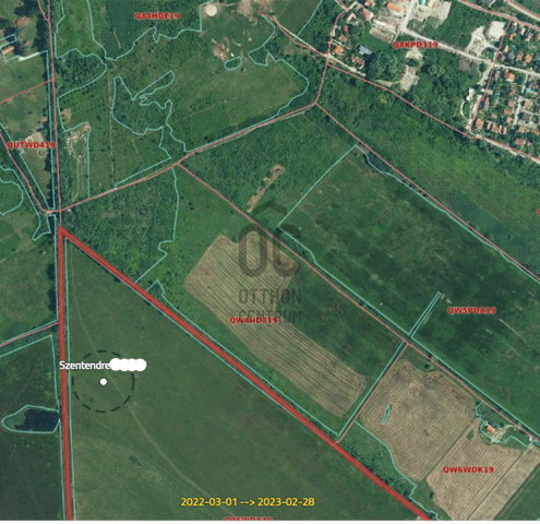 Eladó mezogazdasagi ingatlan, Szentendrén 1.85 M Ft