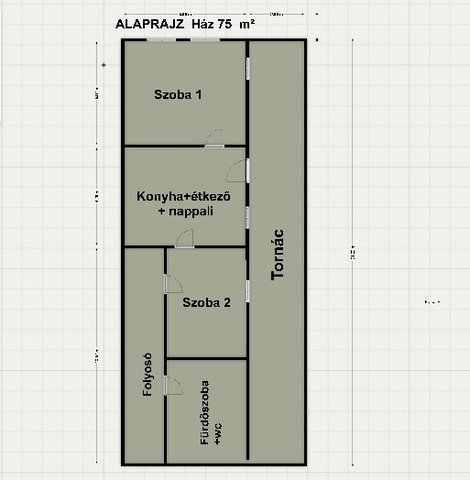Eladó családi ház, Füzérradványon 45 M Ft, 2 szobás