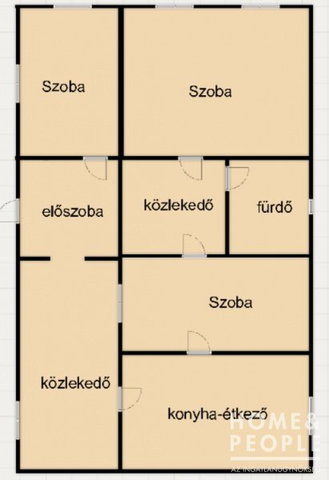 Eladó családi ház, Makón 32 M Ft, 3+1 szobás