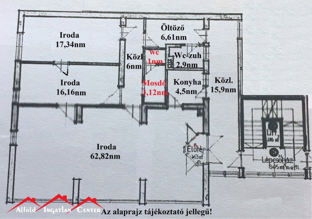 Eladó téglalakás, Békésen 53 M Ft, 3 szobás