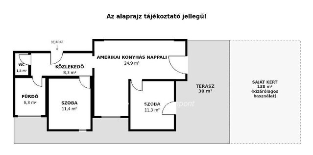Eladó téglalakás, Sopronban 114.9 M Ft, 3 szobás