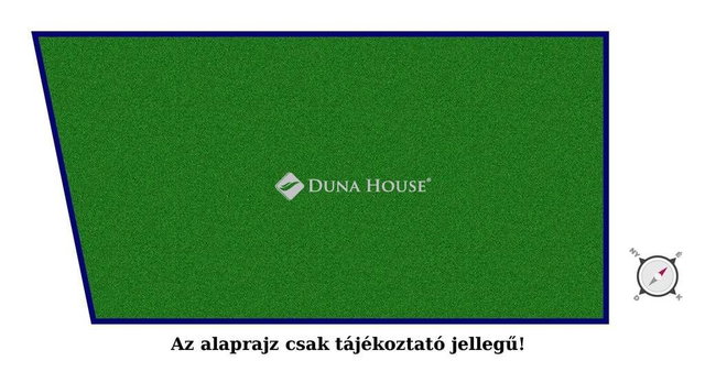 Eladó telek, Ráckevén, Rákóczi utcában 13 M Ft