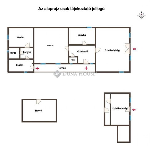 Eladó családi ház, Sárbogárdon 21.5 M Ft, 2 szobás