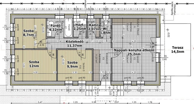 Eladó családi ház, Aszódon 72.5 M Ft, 4 szobás