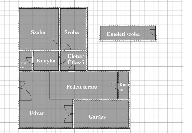 Eladó családi ház, Kecskeméten 35.5 M Ft, 3 szobás