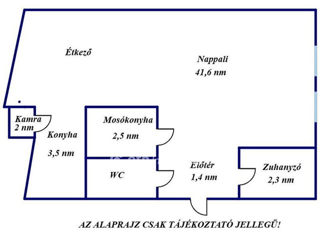Eladó nyaraló, Cserkeszőlőn 64 M Ft, 3 szobás