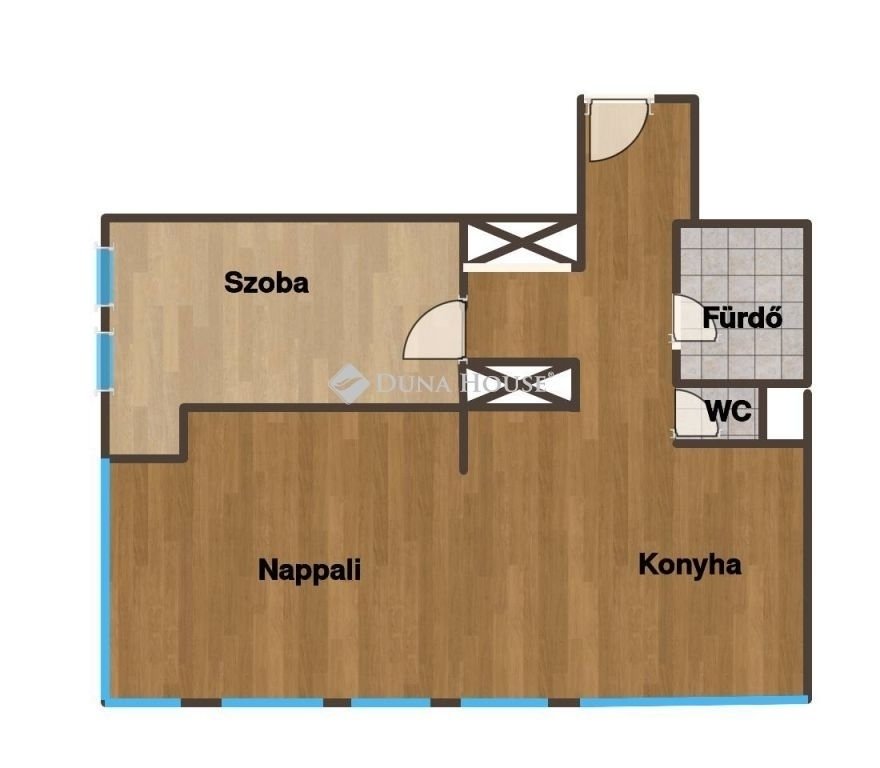 2 hálószoba · 54 m² · 51.500.000 Ft