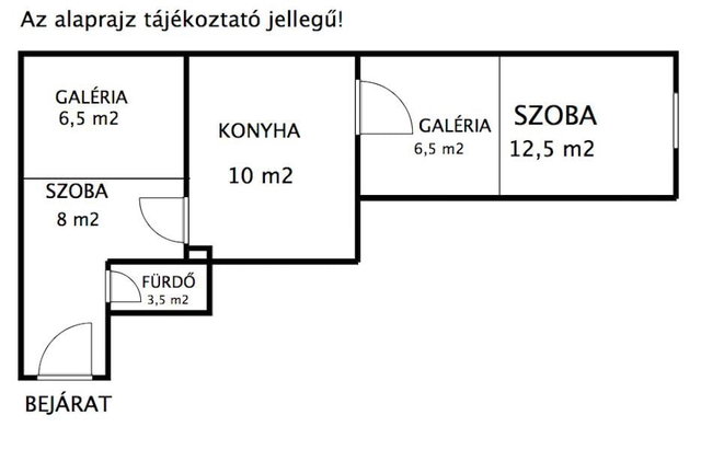 Eladó téglalakás, Budapesten, VIII. kerületben 48 M Ft