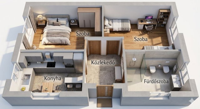 Eladó családi ház, Hajdúbagoson 16 M Ft, 2 szobás