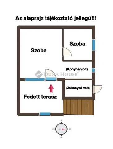 Eladó nyaraló, Kisapostagon 13.5 M Ft, 2 szobás