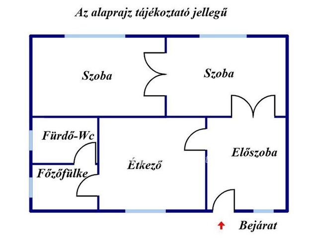 Eladó családi ház, Szolnokon 22.9 M Ft, 2 szobás