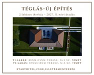 Eladó ikerház, Tégláson 75 M Ft, 4 szobás