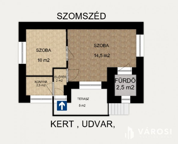 Eladó mezogazdasagi ingatlan, Szegeden 19.5 M Ft, 2 szobás