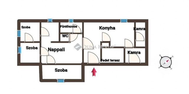 Eladó családi ház, Szabadszálláson 52 M Ft, 4 szobás