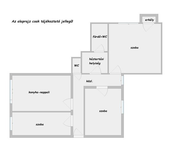 Eladó téglalakás, Szegeden, Hajnóczy utcában 79.5 M Ft