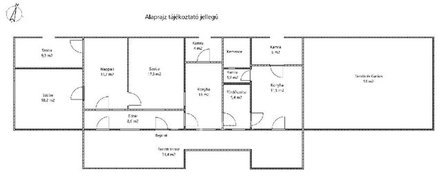 Eladó családi ház, Tengődön 20.5 M Ft, 4 szobás