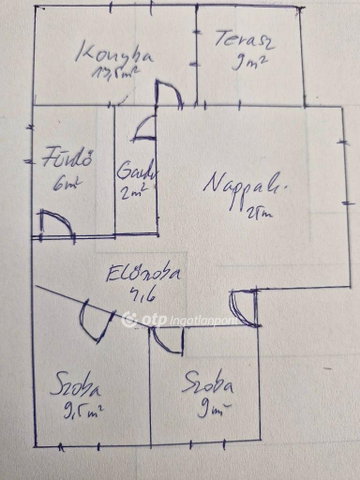 Eladó családi ház, Pakson 72.9 M Ft, 2+1 szobás