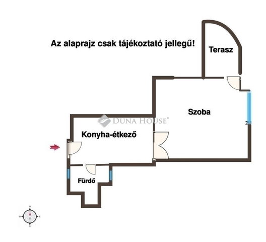 Eladó téglalakás, Budapesten, XIII. kerületben 75 M Ft, 1 szobás