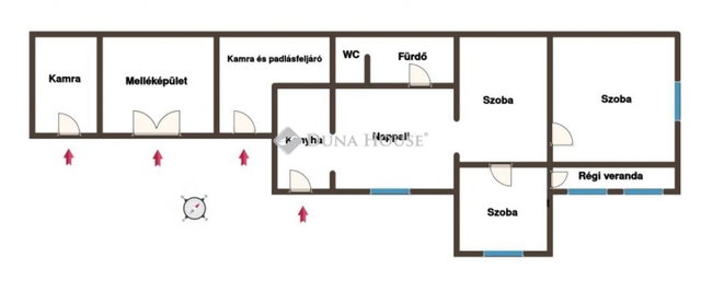 Eladó családi ház, Alapon 20.9 M Ft, 4 szobás